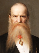 Josef Hlávka, portrét od Václava Brožíka