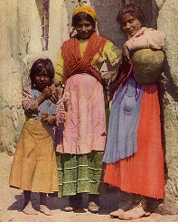 Romové ve Španělsku (fotografie z roku 1917)