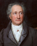  Johann Wolfgang von Goethe, portrét od J. K. Stielera z roku 1828